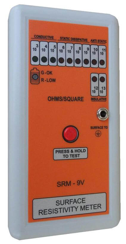 Digital Surface Resistivity Meter with Special Probes