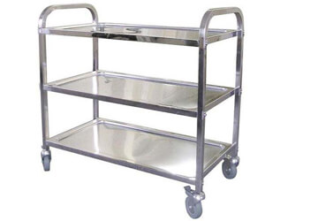 Conductive Products stainless steel trolleys