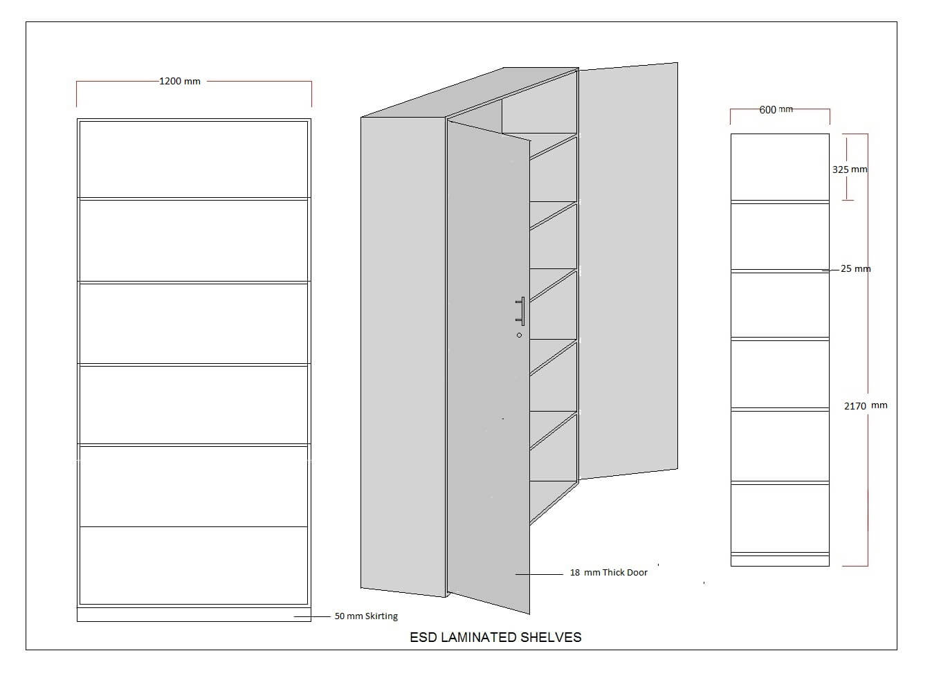 ESD Shelves Manufacturers