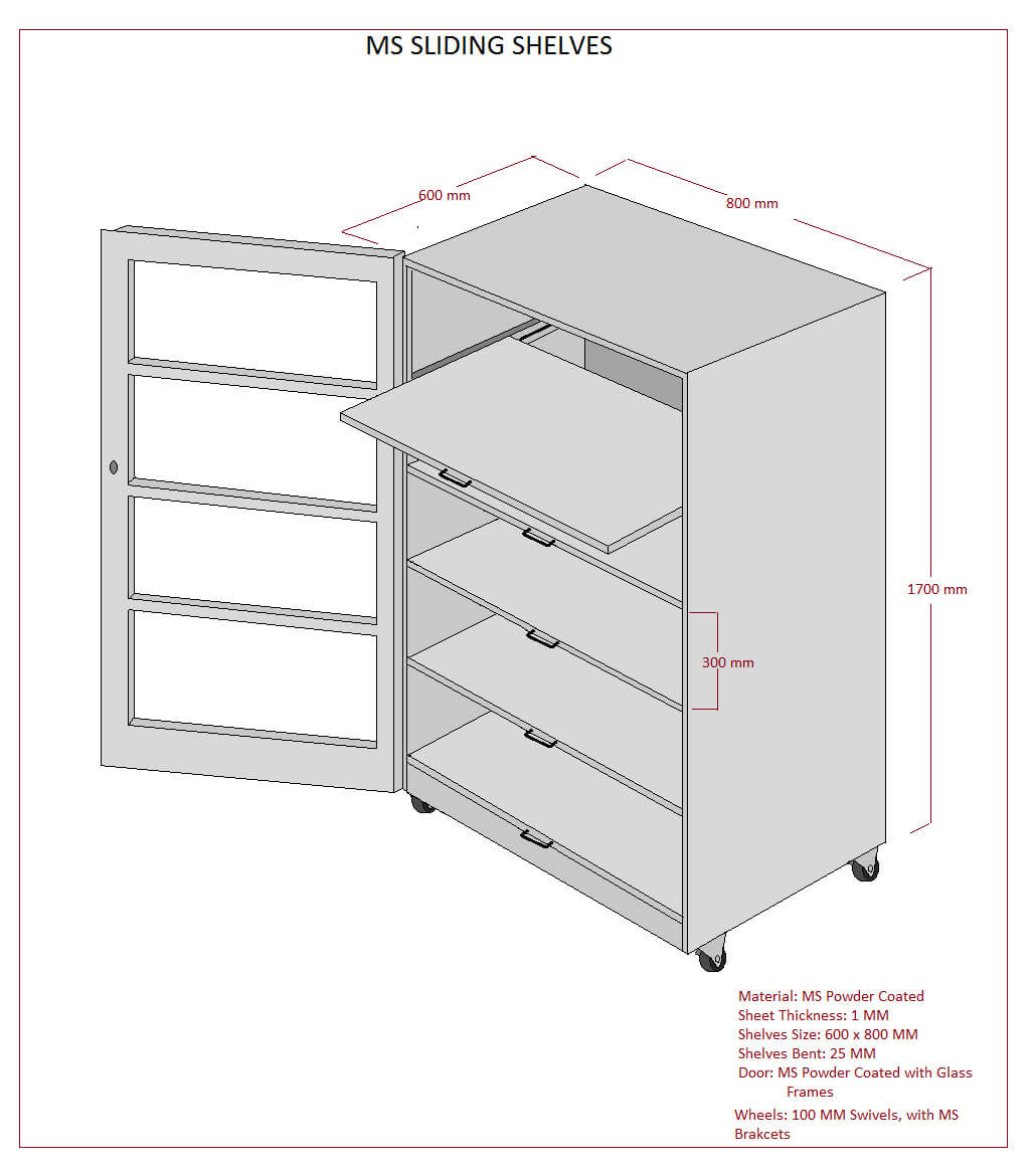 MS Shelves Manufacturers in Hyderabad