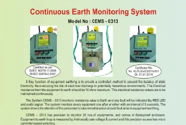 Continuous Earth Monitoring System 10 Channels