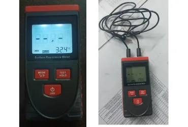 Digital Surface Resistivity Meter